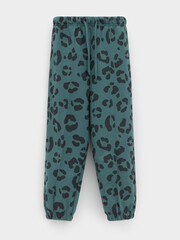 брюки  для девочки  КР 400887/темно-зеленый 5410 Н094 к666