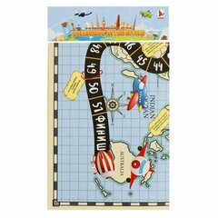 
          Игра-ходилка, Ракета "Воздушное путешествие", 3 +, размер игрового поля 420 х 300 мм, в комплекте кубик, 4 фишки, пакет с европодвесом