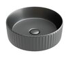 Ceramica Nova Element CN6057MDH Умывальник чаша накладная круглая, 36x36, цвет: темный антрацит матовый