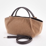 Сумка Саломея 362 эко-замша песочный