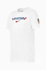 Футболка Nike Croatia 2026 Graphic Tee Junior - белый