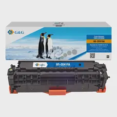 Картридж G&G 305A для HP CLJ  M351, M375, M451, M475, with chip (2200стр.) (замена CE410A)