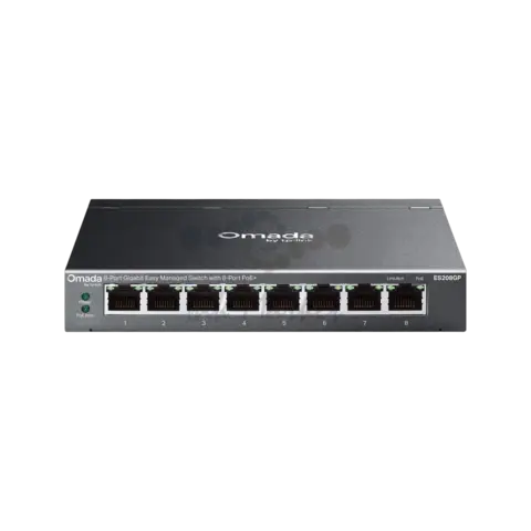 Коммутатор Omada 8-Port Gigabit Easy Managed Switch with 8-Port PoE+