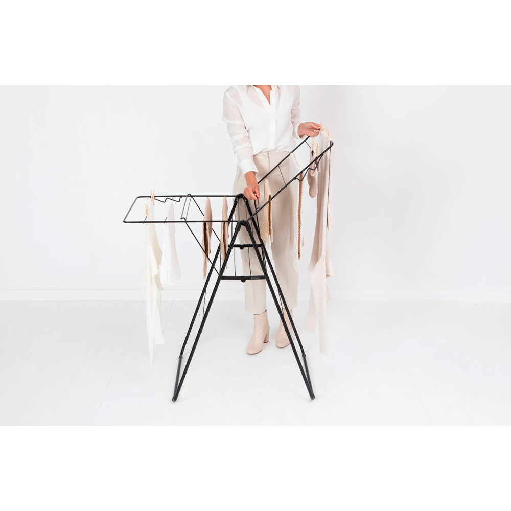 Сушилка напольная HangOn (15 м навески), Черный матовый, арт. 403347 - фото 7