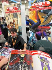 Kirby's Comic Art Team Catalogure (NYCC 2022) (с автографами Alex Maleev и других)