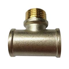 Тройник лат.никел. DN20 м-шт-м