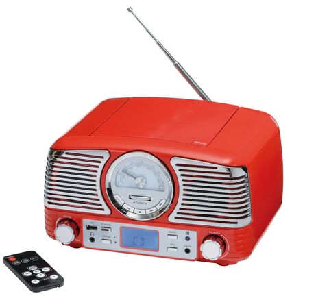 CD- радиомагнитофон с беспроводным соединением DINER