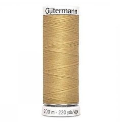 Нить Sew-All 200 м, Gutermann, 893 бежево-желтый