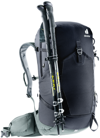 Картинка рюкзак туристический Deuter Trail Pro 33 Black-Shale - 7