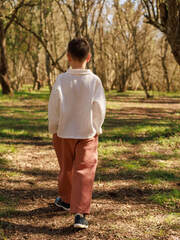 Брюки широкие Mjölk Toffee, из муслина