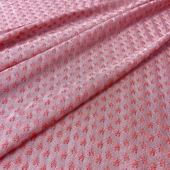 Ткань трикотаж Missoni  розовый цвет 3143