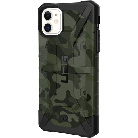 Чехол Uag Pathfinder SE Camo для iPhone 11 зеленый камуфляж (Forest Camo)