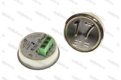 Кнопка (кнопочный модуль) EA2406S-D-R "17 этаж", круглая, динамическая красная подсветка, Брайль