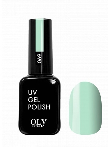 OLYSTYLE Гель-лак для ногтей тон 069 перечная мята