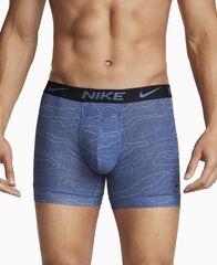 Боксерки Nike Dri-Fit ReLuxe Boxer Brief 2P - navy coded print/worn blue heather