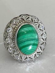 Дива (кольцо из серебра)