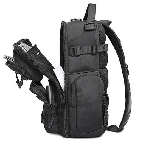 Картинка рюкзак однолямочный Ozuko 9812 Black - 28