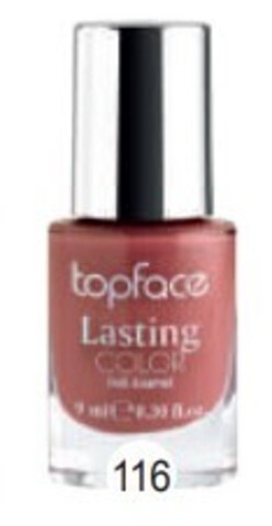 Topface Лак для ногтей Lasting color тон116, - PT104 (9мл)