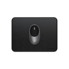 Коврик для мыши Satechi Vegan-Leather Premium Mouse Pad настольный, черный