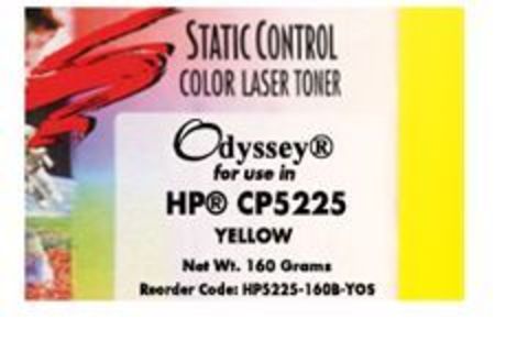 Тонер желтый HP CP5225 Static Control Odyssey® toner (7,300 pages - CE742A)