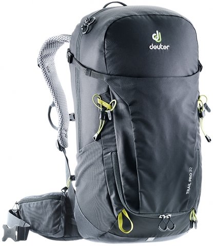 Картинка рюкзак туристический Deuter Trail Pro 32 black-graphite - 1
