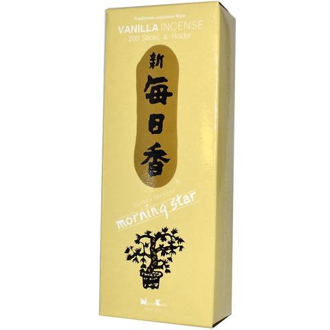 Японские благовония Morning Star Vanilla 200 шт
