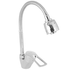 Смеситель для кухни, Frap, гибк излив, с картриджем, хром, F43701-B