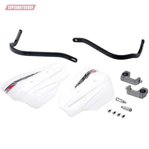 Защита рук ZETA XC  Pro Kit  Bar U-Clamp комплект с пластиковой защитой 28.6мм Черн/Бел