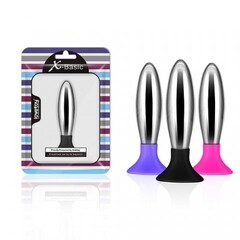 Анальная пробка Bobby от LOVETOY фиолетовый (12,1*3)