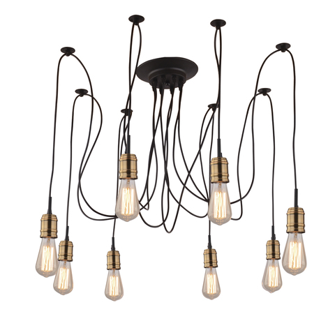 Люстра Arte Lamp Mazzetto A4290SP-7BK