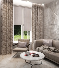 Рулонные шторы Ривера Миндаль