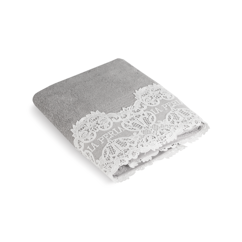Банное полотенце La Perla с кружевной отделкой 70х140
