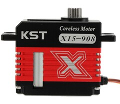 Сервопривод KST X15-908 (6.5-9.2кг/см, 0.08-0.10сек/60°, 40г)
