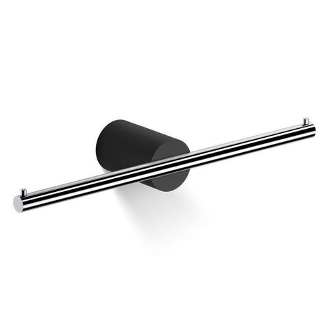 Decor Walther 0974964 Decor Walther Black Stone TPH2 Держатель туалетной бумаги, двойной, цвет: черный матовый / хром
