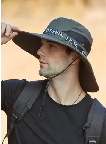 Картинка шляпа Skully Wear YFM-9205 army green - 11