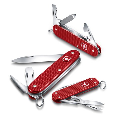 Нож складной Victorinox Cadet Alox LE 2018, Berry Red (0.2601.L18)