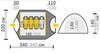 Картинка палатка туристическая Talberg Bonzer 3  - 4