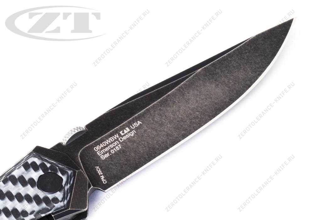 Нож Zero Tolerance 0640WBW Emerson SET - фотография 
