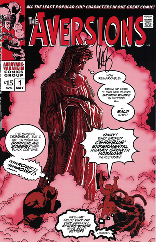 Cerebus In Hell Presents Aversions #1 (One Shot) (Cover B) (с автографом Дэйва Сима)