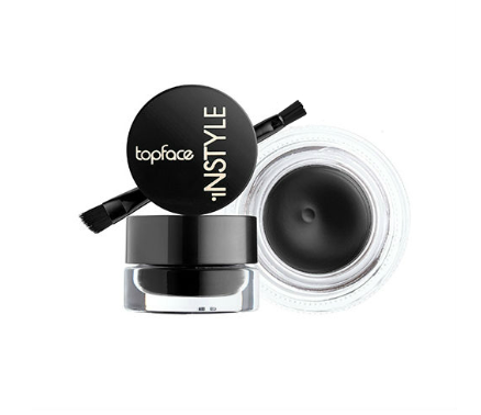 Topface Подводка гелевая для глаз Instyle "Gel Eyeliner" тон 01, черный PT552  (3,5 г)