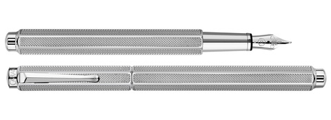 Ручка перьевая Caran d'Ache Ecridor Milanese Mesh PP, F (958.335)