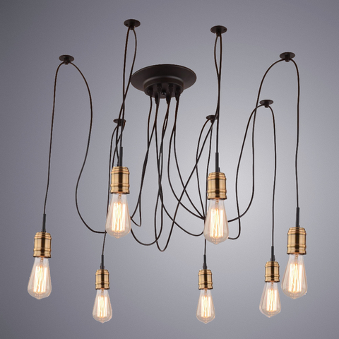 Люстра Arte Lamp Mazzetto A4290SP-7BK