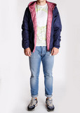 Пуховик облегченный двухсторонний MONCLER
