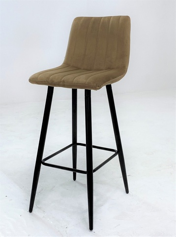 Барный стул DERRY G108-72 тоффи, велюр М-City  для кухни, столовой, гостиной