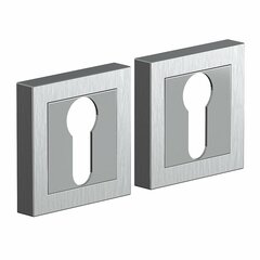 Накладки под цилиндр Bravo A/Z-2CL SC МатХром