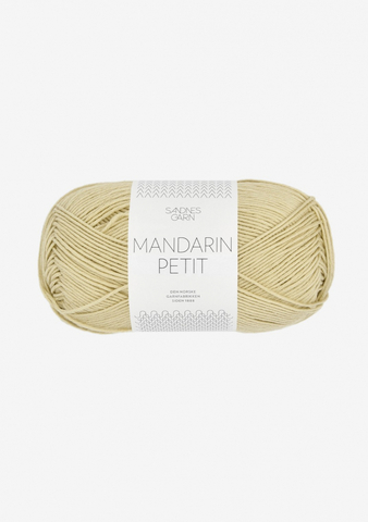 Пряжа Sandnes Garn Mandarin Petit 9822 лен