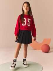 Юбка джинсовая для девочки Next N96-103, Темно-серый