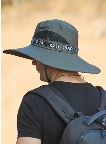 Картинка шляпа Skully Wear YFM-9205 army green - 12