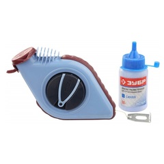 ЗУБР 30 м, 110 г, в наборе с синей краской 50 гр, разметочная нить (4-06375-H2)