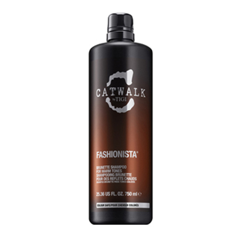 Tigi Catwalk Fashionista Brunette Shampoo - Тонирующий шампунь для брюнеток 750 мл